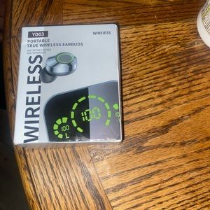 Portable wireless Earbuds( YD03) never used!